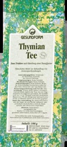 GESUNDFORM-Thymian-Tee Produktbild