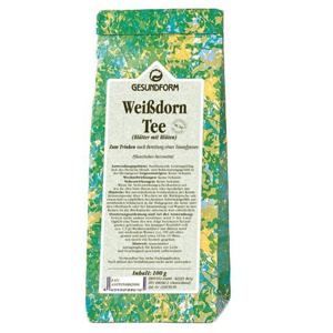 GESUNDFORM-Weissdornblaetter-Tee Produktbild