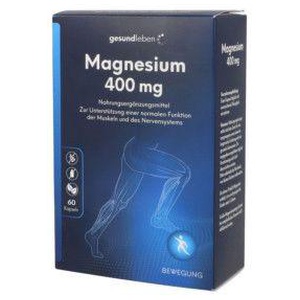 Gesundleben Magnesium 400 mg Kapseln Produktbild
