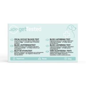 Get Tested Blod i avföring Test för hundar, hemmatest 1 st produkt bild