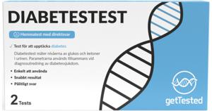 Get Tested diabetestest 1 ST produkt bild