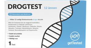 Get Tested Drogtest 12-combo produkt bild
