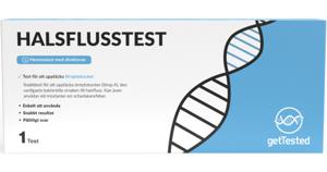 Get Tested Halsfluss-test produkt bild