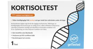 GetTested Kortisoltest produkt bild