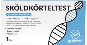 Get Tested Sköldkörteltest produkt bild