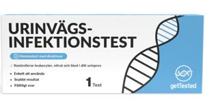 Get Tested Urinvägsinfektionstest produkt bild