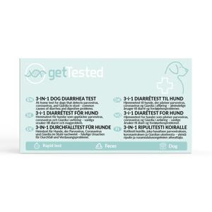 GetTested 3-i-1 Hunddiarrétest 1 st produkt bild