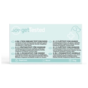 GetTested 4-i-1 Fästingtest för Hundar produkt bild