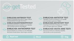 GetTested Ehrlichia Antikroppstest för Hund produkt bild