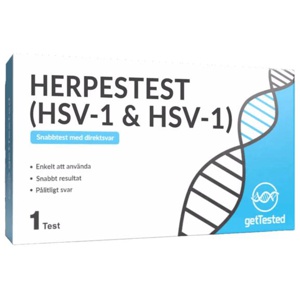 GetTested Herpes (HSV-1 & HSV-2) Självtest produkt bild