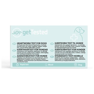 GetTested Hjärtmasktest för Hundar produkt bild