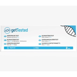 GetTested Klimakterietest 2 stk produktbillede