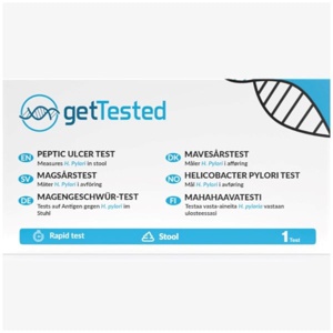 GetTested Mavesårstest 1 stk produktbillede