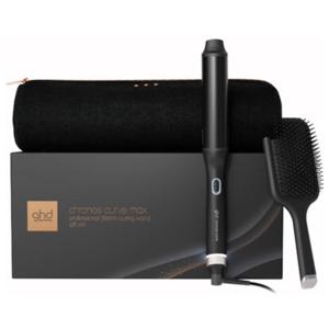 ghd Cashmere Collection Chronos Curve Max Wand 38mm Barrel Festive Gift Set in Black produkt bild