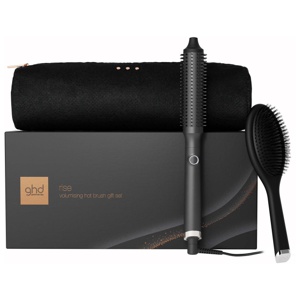 ghd Cashmere Collection Rise Volumising Hot Brush Festive Gift Set in Black Produktbild