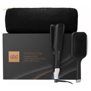 ghd Chronos Max - Wide Plate Hair Straightener - Festive Gift Set in Black 1 pcs produkt bild