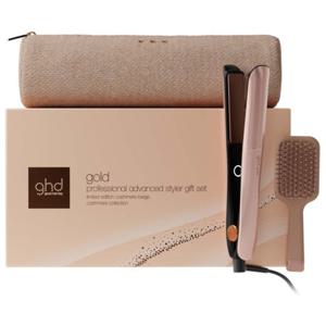 ghd Gold Hair Straightener - Festive Gift Set in Cashmere Beige 1 pcs produkt bild