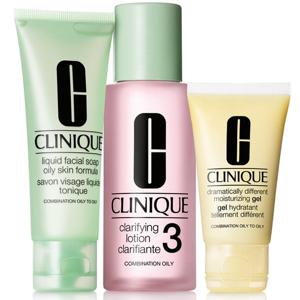 Giftset Clinique 3 step Skin Care System 3 produkt bild