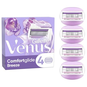 Gillette Venus Breeze - Påfyllnadsrakblad - kvinna - 3 blad - 1.9 g (paket om 4) produkt bild