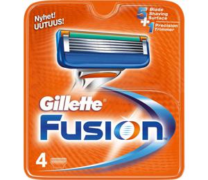 Gillette Fusion 4-pack produkt bild