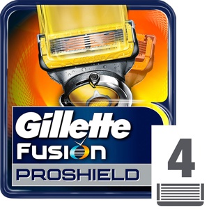 Gillette Fusion Proshield 4pak produktbillede