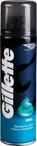 Gillette Gel Sensitive Skin 200 ml produkt bild