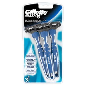 Gillette Mach 3 Disposable Razor 3 Pack product image
