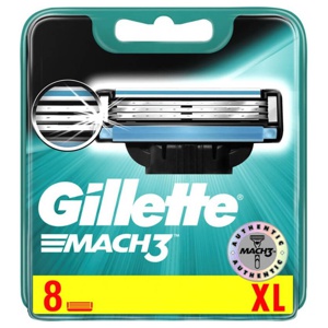 Gillette Mach3 Turbo Barberblade 8 stk produktbillede