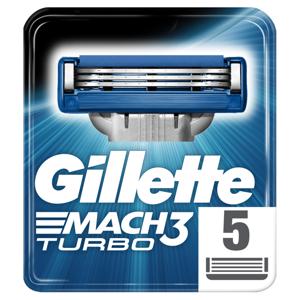 Gillette Mach3 Turbo Rakblad 5 st produkt bild