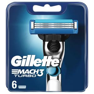 Gillette Mach3 Turbo rakblad 6 st produkt bild
