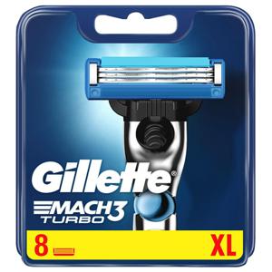Gillette Mach3 Turbo Rakblad 8 st produkt bild