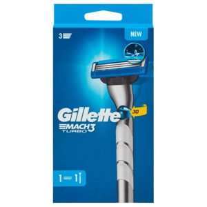 Gillette Rasierer Mach3 Turbo 3D Produktbild