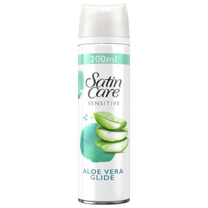 Gillette Satin Care Sensitive Aloe Vera Glide Shave Gel 200ml produktbilde
