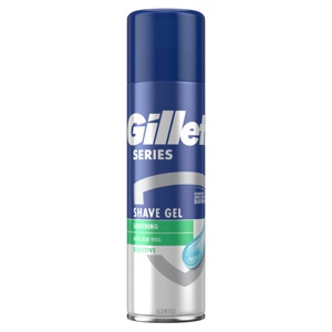 Gillette Series Shave Gel Sensitive Skin 200 ml produktbillede