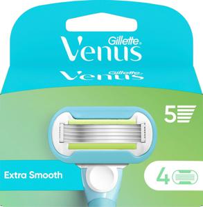 Gillette Venus Extra Smooth rakblad för kvinnor, 4 st produkt bild