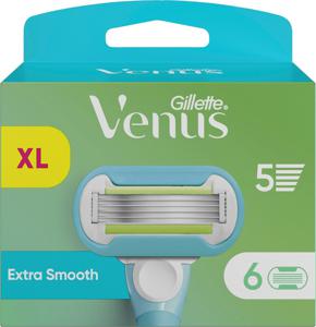 Gillette Venus Extra Smooth Rakblad för kvinnor 6 st produkt bild