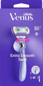 Gillette Venus Extra Smooth Swirl Rakhyvel & 1 Rakblad Inklusive Duschhållare produkt bild