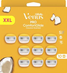 Gillette Venus Pro ComfortGlide Coconut & Olay rakblad 10 st produkt bild