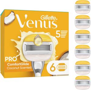 Gillette Venus Pro ComfortGlide Coconut & Olay rakblad 6 st produkt bild