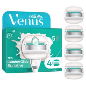 Gillette Venus Pro ComfortGlide Sensitive Rakblad 4 st produkt bild