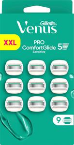 Gillette Venus Pro ComfortGlide Sensitive Rakblad 9 st produkt bild