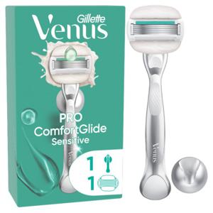 Gillette Venus Pro ComfortGlide Sensitive Rakhyvel & 1 st Rakblad Samt Duschhållare produkt bild