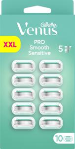 Gillette Venus Pro Smooth Sensitive Rakblad 10 st produkt bild