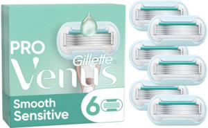 Gillette Venus Pro Smooth Sensitive Rakblad 6 st produkt bild