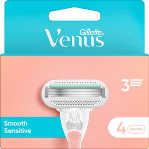 Gillette Venus Smooth Sensitive Rakblad 4 st produkt bild