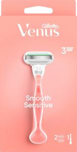 Gillette Venus Smooth Sensitive rakhyvel 2 st rakblad produkt bild
