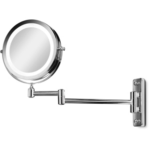 Gillian Jones Double-sided Wall Mirror with LED light Silver Produktbild