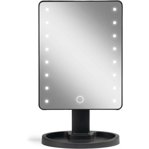 Gillian Jones Hollywood Mirror With Touch Led Light And USB Black Produktbild