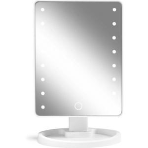 Gillian Jones Hollywood Mirror With Touch Led Light And USB White Produktbild