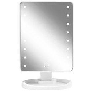 Gillian Jones Hollywoodspejl m. Touch, LED lys og USB-C - Hvid - 1 stk. produktbillede